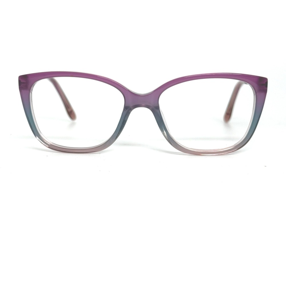 BCBGMAXAZRIA Galena Purple Fade Cat Eye Eyeglasses‎ Frames Made Italy 48 15 130